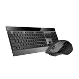 Rapoo 9900M-US-BLACK Multi-Mode Wireless Ultra-slim Advanced Keyboard and Mouse Combo