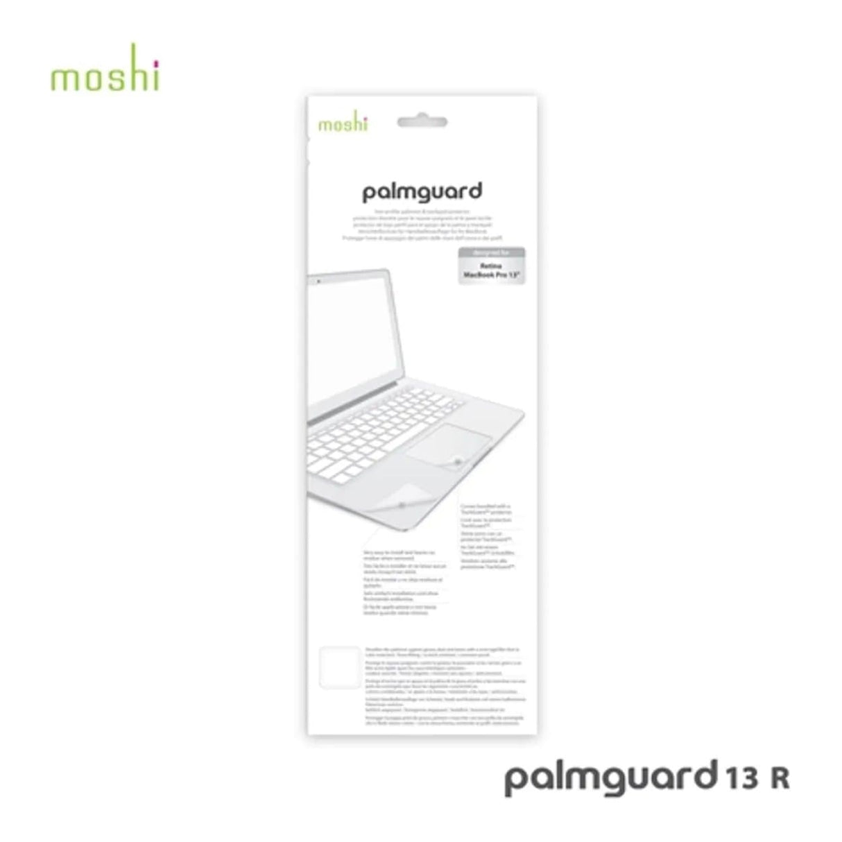 Moshi PalmGuard Retina for MacBook Pro 13-inch Silver 99MO012211