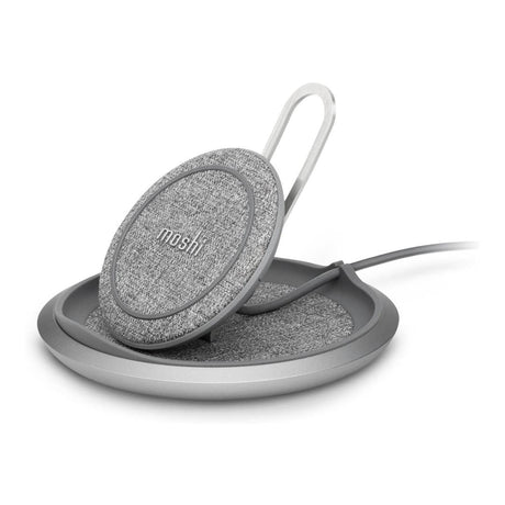 Moshi Lounge Q 15W Wireless Charging Stand Grey 99MO022218