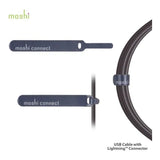 Moshi 1m USB to Lightning Connection Cable Black 99MO023006