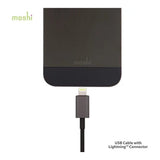 Moshi 1m USB to Lightning Connection Cable Black 99MO023006
