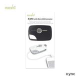 Moshi Xync USB to Micro USB Sync Charging Keychain Black 99MO023051