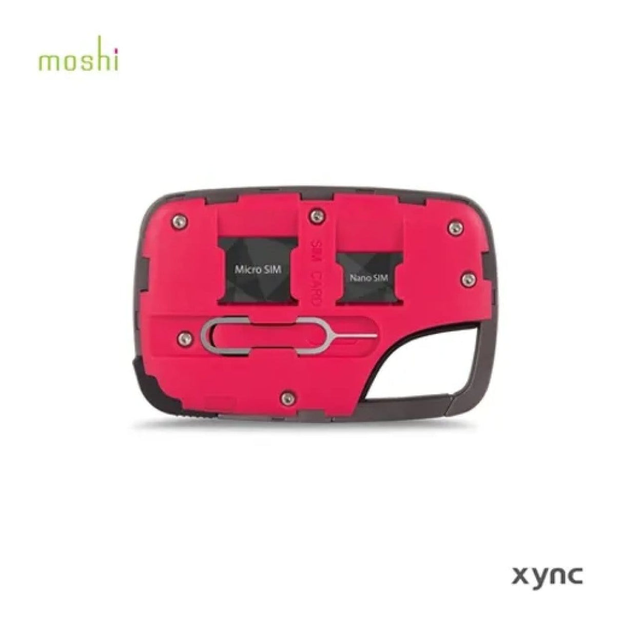 Moshi Xync USB to Micro USB Sync Charging Keychain Black 99MO023051