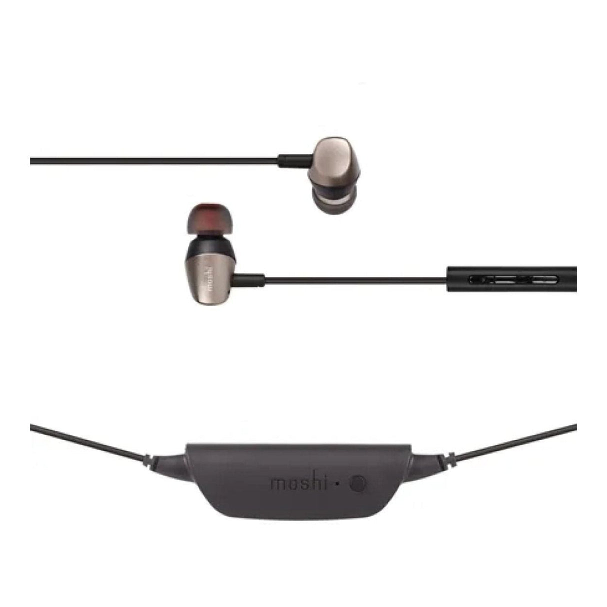 Moshi Mythro Air Bluetooth Earphones - Gunmetal Grey 99MO035242