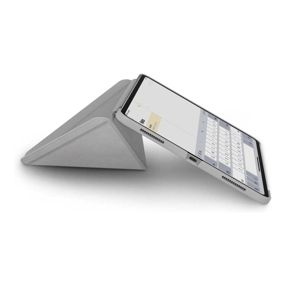 Moshi VersaCover 11-inch Tablet Folding Case for iPad Pro - Stone Grey 99MO056011