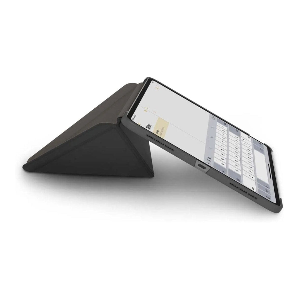 Moshi VersaCover 11-inch Tablet Folding Case for iPad - Charcoal Black 99MO056083
