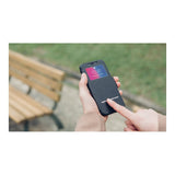 Moshi SenseCover Portfolio Case for iPhone X - Metro Black 99MO072010