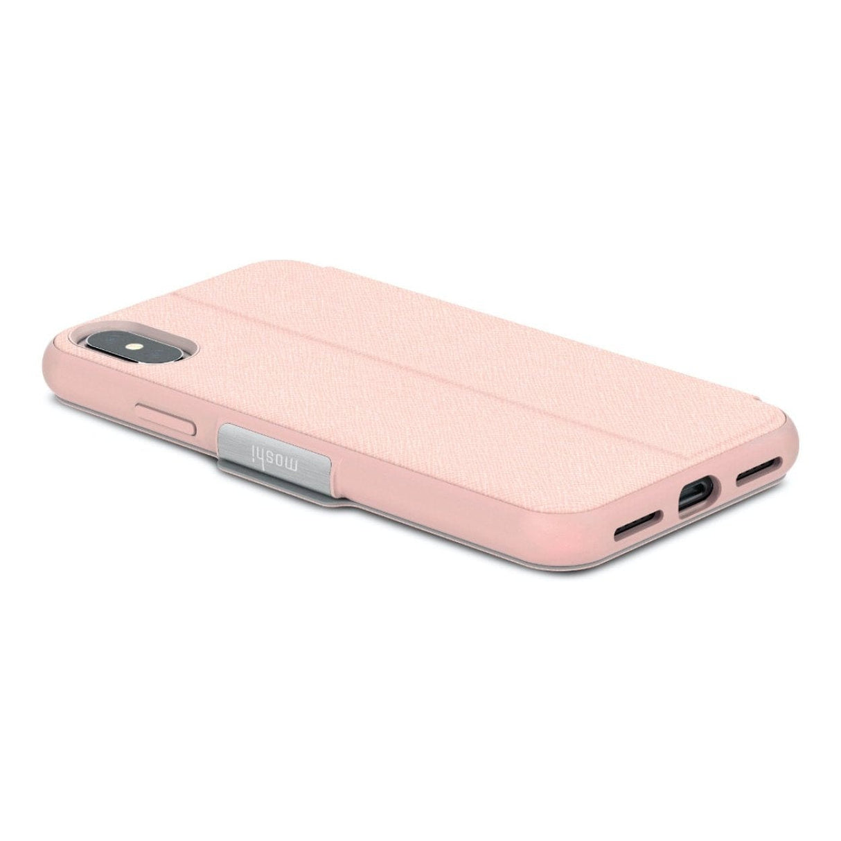 Moshi SenseCover Portfolio Case for iPhone X - Luna Pink 99MO072309