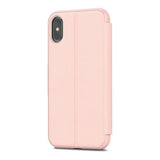 Moshi SenseCover Portfolio Case for iPhone X - Luna Pink 99MO072309