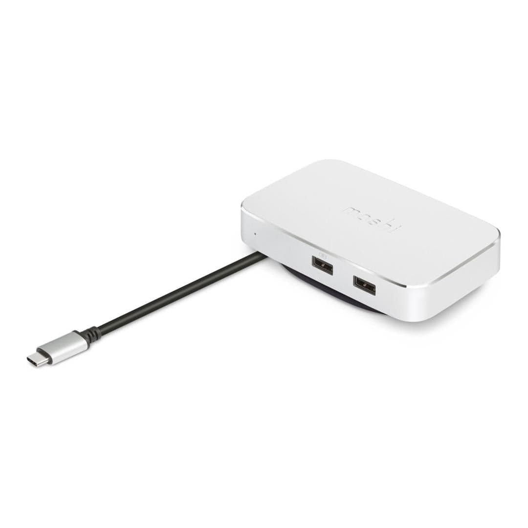 Moshi Symbus 4-in-1 Type-C Compact Ethernet Docking Station Silver 99MO084209