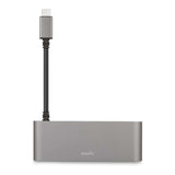 Moshi 4-in-1 Type-C Multimedia Hub Grey 99MO084213