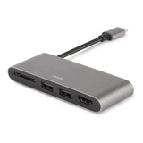 Moshi 4-in-1 Type-C Multimedia Hub Grey 99MO084213