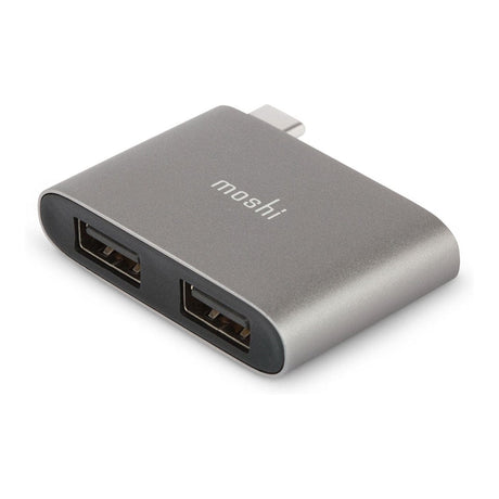 Moshi Type-C to Dual Type-A Hub Grey 99MO084214