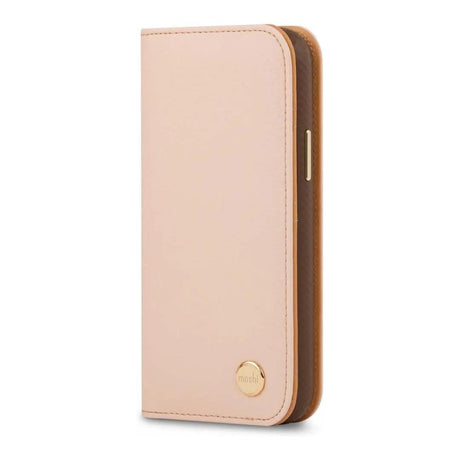 Moshi Overture SnapTo Case with Detachable Magnetic Wallet for iPhone 12 Mini - Luna Pink