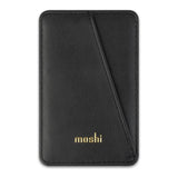 Moshi SnapTo Magnetic Slim Wallet Jet Black 99MO095010