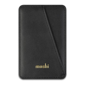 Moshi SnapTo Magnetic Slim Wallet Jet Black 99MO095010