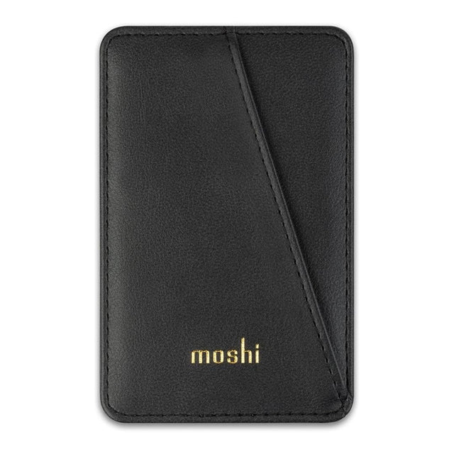 Moshi SnapTo Magnetic Slim Wallet Jet Black 99MO095010