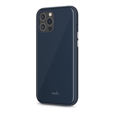 Moshi iGlaze SnapTo Slim Hardshell Case for iPhone 12 Pro Max - Slate Blue 99MO113533