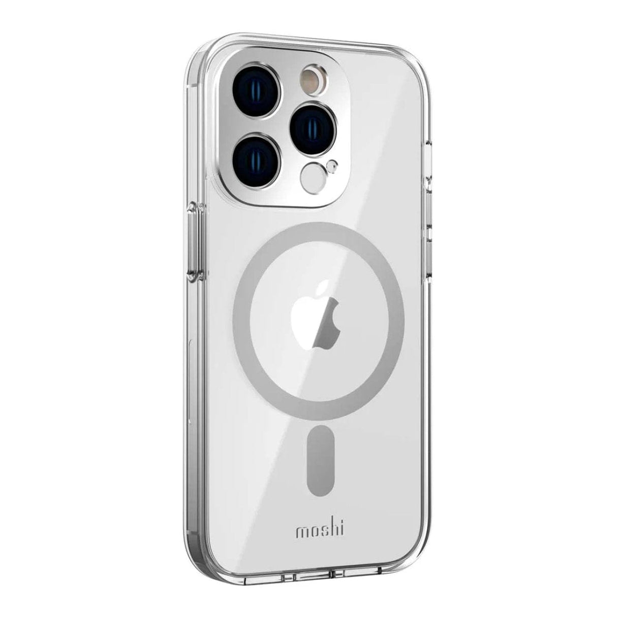 Moshi iGlaze Slim Hardshell MagSafe Case for iPhone 14 Pro - Luna Silver 99MO137207