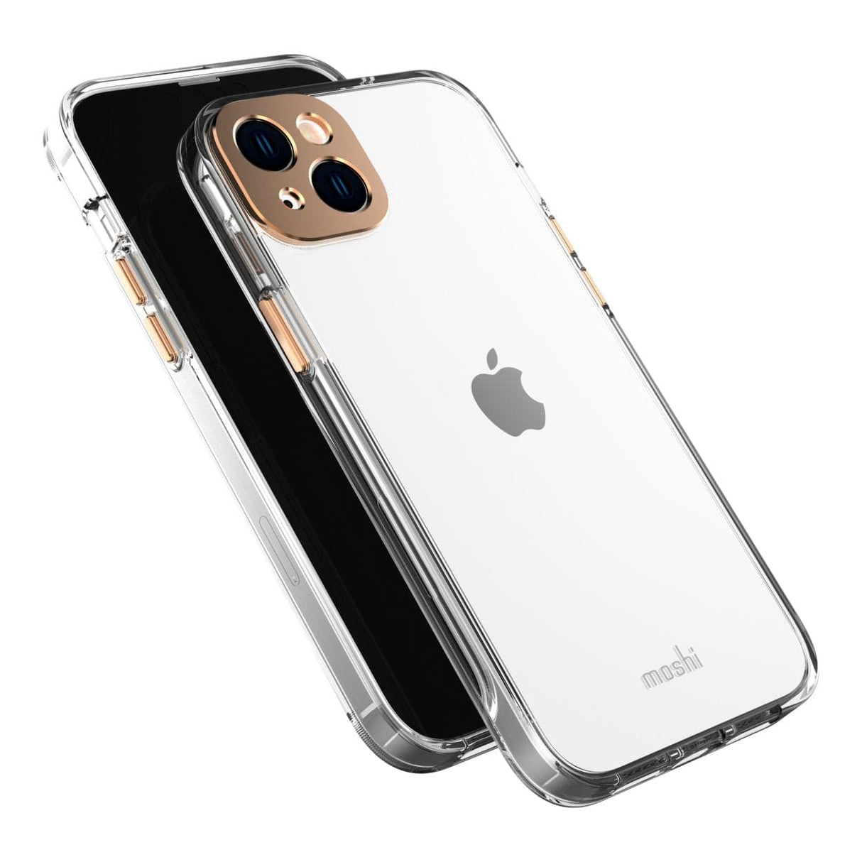 Moshi iGlaze Slim Hardshell Case for iPhone 14 Plus - Sunset Gold 99MO137222