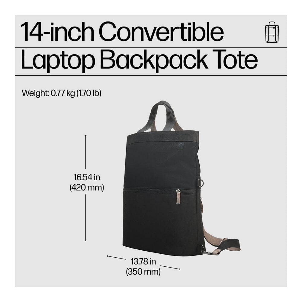 14 Inches Backpack HP 14-inch Convertible Laptop Backpack Tote – FirstShop
