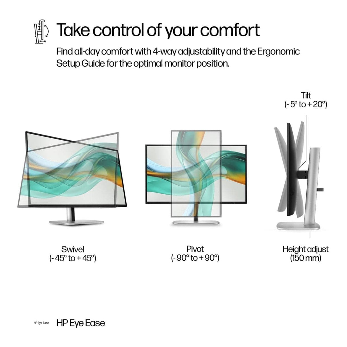HP Series 5 Pro 527pu 27-inch 2560 x 1440p QHD 16:9 100Hz 5ms LED IPS Monitor 9E0G5AA
