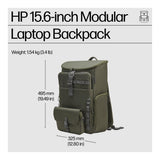HP 15.6-inch Modular Notebook Backpack 9J4C1AA