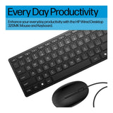 HP 320MK Wired Keyboard and Mouse Combo 9SR36AA