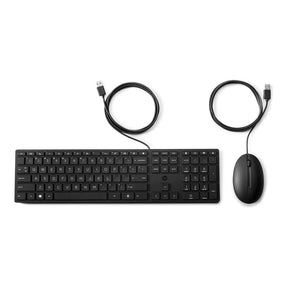 HP Wired Desktop 320MK Mouse and Keyboard 9SR36UT