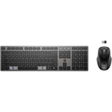 HP 725 Multi-Device Rechargeable Wireless Keyboard and Mouse Combo Black 9T5B0UT