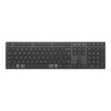 HP 725 Multi-Device Rechargeable Wireless Keyboard and Mouse Combo Black 9T5B0UT