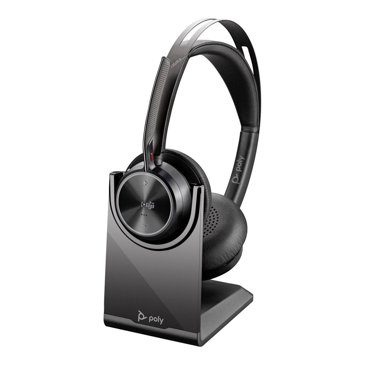 Poly Voyager Focus 2 MT Wired Headset with Charging Stand 9T9J6AA