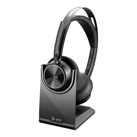 Poly Voyager Focus 2 MT Wired Headset with Charging Stand 9T9J6AA