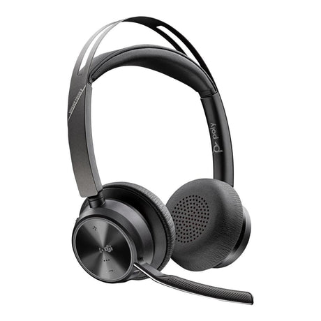Poly Voyager Focus 2 MT Wired Headset with Charging Stand 9T9J6AA