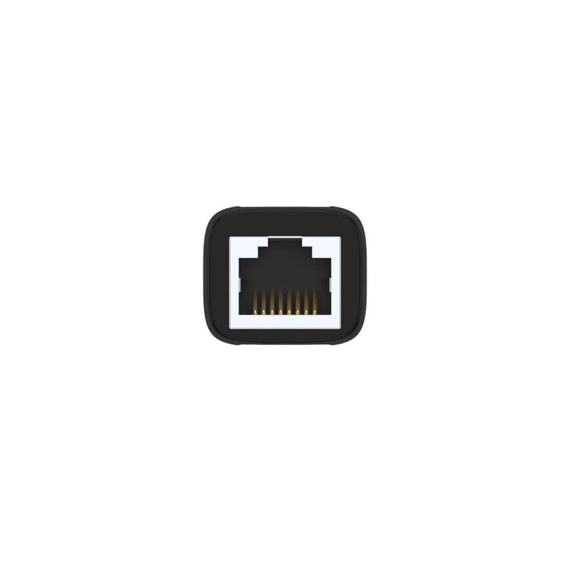 Unitek RJ45 Female to Female Coupler Connector Black A1026BK