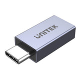Unitek USB4 USB-C Male to Female Adapter 40Gbps 240W 8K Space Grey A1038GY