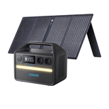 Anker PowerHouse 535 500W 512Wh Portable Power Station with 100W Solar Panel A1751311K001