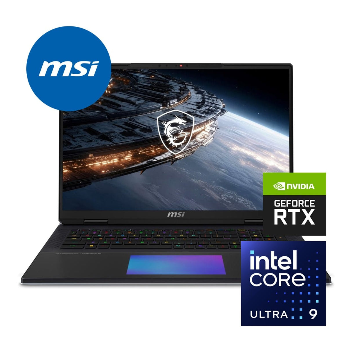 MSI Titan 18 HX A2WJ-1065ZA 18-inch UHD+ AI Laptop - Intel Core Ultra 9 290HX Plus 2TB SSD 64GB RAM RTX 5090 Win 11 Home