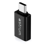 Astrum PA300 Passive Adapter USB-C Male to USB-A Female Black A37030-B