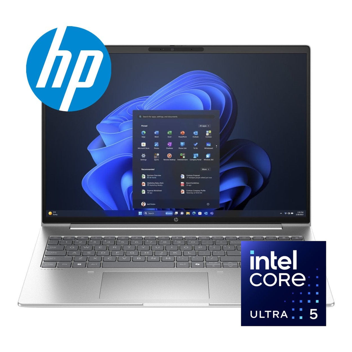 HP ProBook 460 G11 16-inch WUXGA Laptop - Intel Core Ultra 5 125U 512GB SSD 16GB RAM Win 11 Pro A37X5ET