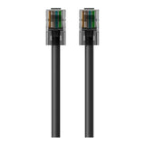 Belkin RJ45 Male to Male CAT6 Network Cable 2m Black A3L981BT02MBKHS