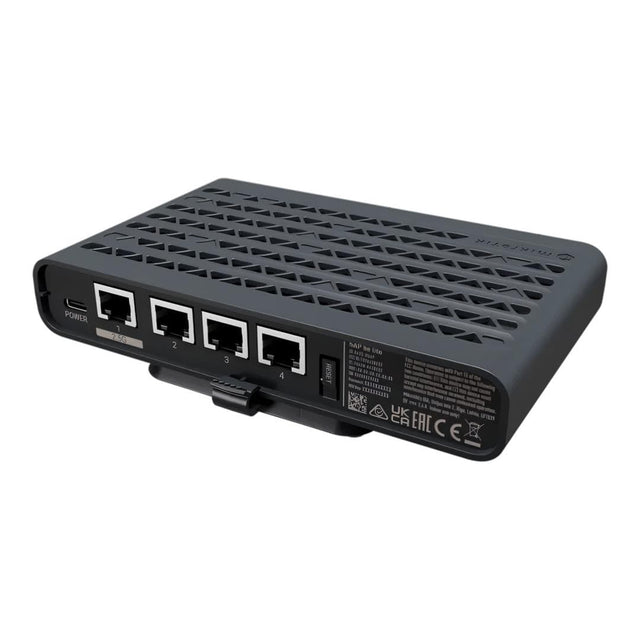 MikroTik Wi-Fi 6 AX1500 Wireless Router - Dual-band 2.4GHz and 5GHz Gigabit Ethernet A42G-HbeP