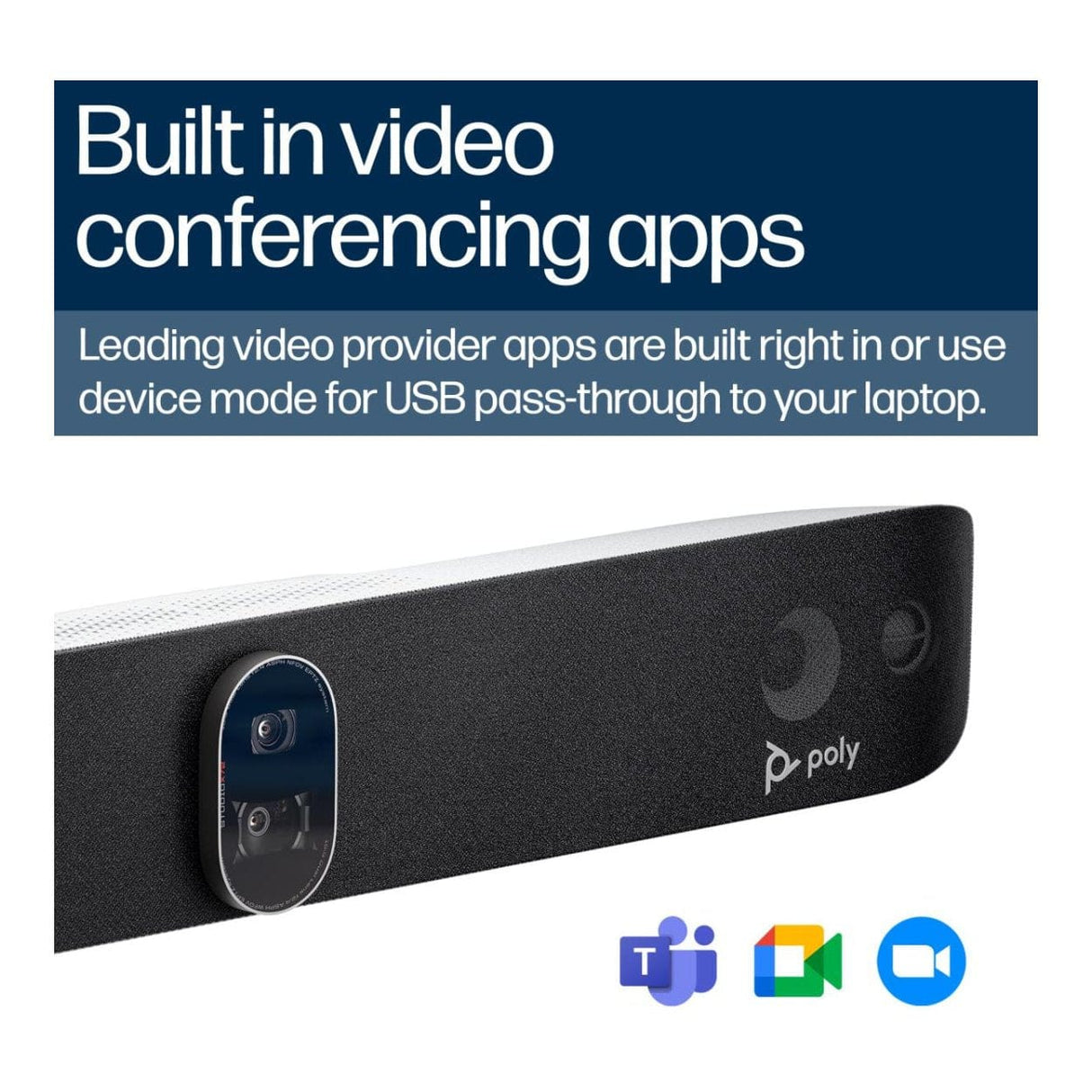 Poly Studio X72 All-In-One Video Bar with TC10 Controller Kit A4MA7AA