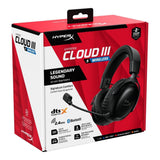 HyperX Cloud III S Wireless Gaming Headset Black A59YZAA