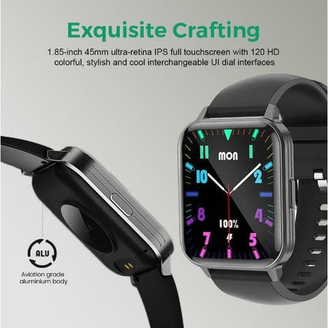 Astrum M29 Wireless Bluetooth IP68 Sports Smart Watch Black A61626-B