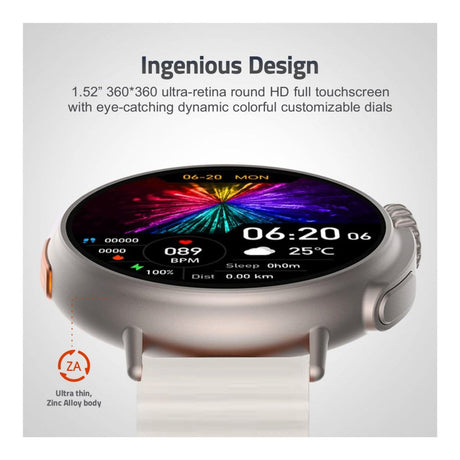 Astrum MT31 1.52-inch HD IP67 Smart Watch A61652-T