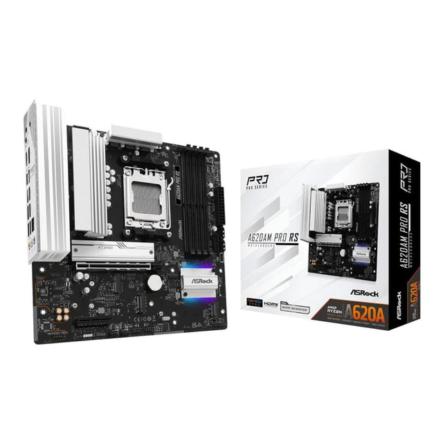 Asrock A620AM Pro RS AMD Socket AM5 micro ATX Motherboard
