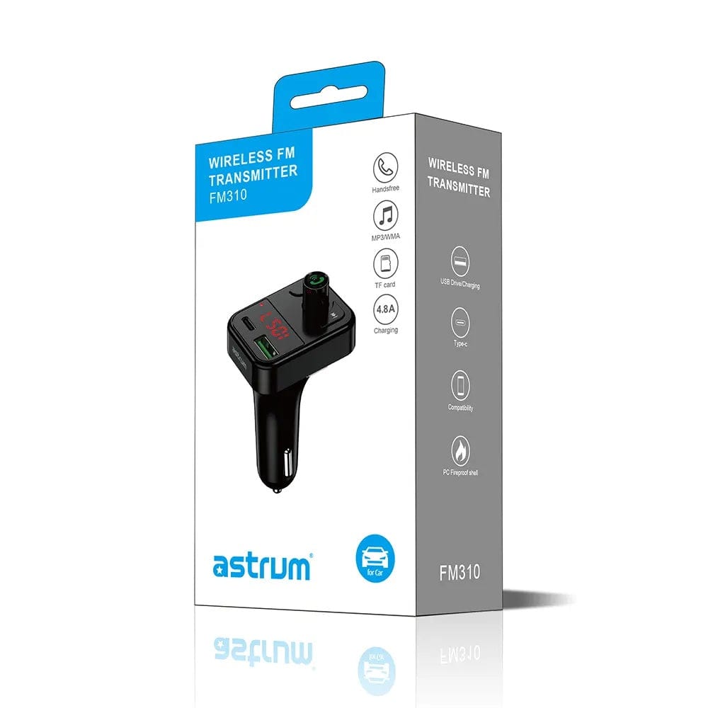 Astrum FM310 LED USB-C FM Transmitter A70531-B