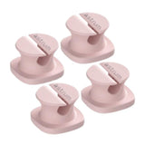 Astrum CO060 Mini Cable Organizer Clips Pink 4-pack A71006-L