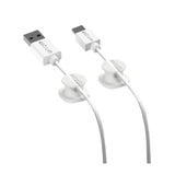 Astrum CO060 Mini Cable Organizer Clips White 4-pack A71006-W